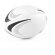 Balón de rugby lomu en pvc talla 4 con detalles en gris y negro Gris claro detalle 2