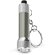 Llavero especial con linterna para grabar gun metal