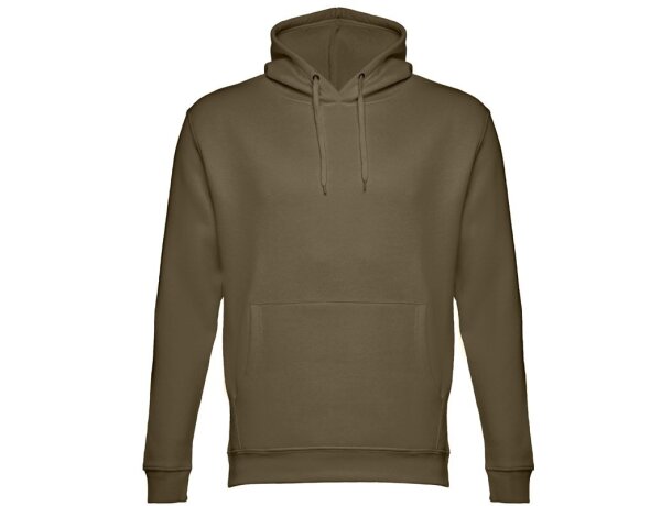 Sudadera unisex con capucha phoenix en algodón y poliéster Verde militar detalle 39