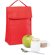 Bolsa térmica plegable con cierre de velcro rojo
