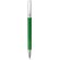Bolígrafo ligero de acabado metalizado verde