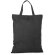 Bolsa 100% algodón reciclado plegable Hi!dea Negro detalle 7