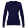 Jersey Thc Milan Women con cuello en V para mujer azul marino