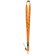 Lanyard personalizado de poliéster doble naranja