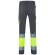 Pantalón elástico multibolsillos Zeus large alta visibilidad Gris/Amarillo detalle 14