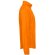 Chaqueta polar Helsinki con cremallera y bolsillos Naranja detalle 10