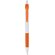 Bolígrafo con grip y clip en color naranja