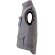 Chaleco acolchado bicolor multibolsillos unisex VL Nergal Gris/Azul claro detalle 33
