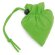 Bolsa sencilla plegable poliéster 190t verde claro