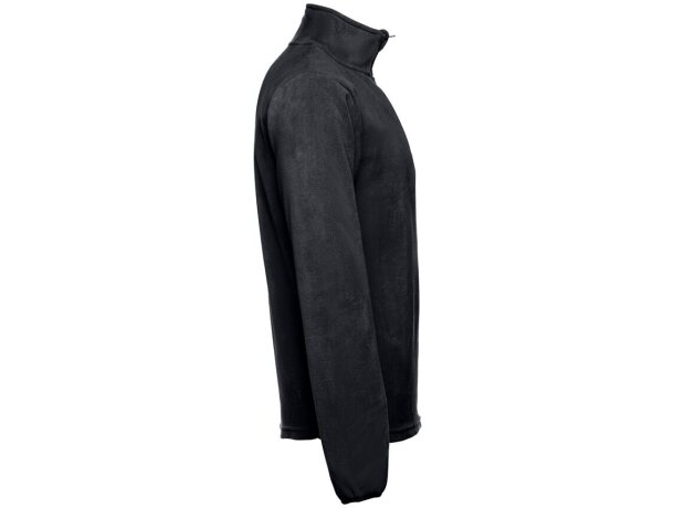 Polar vienna unisex de poliéster con cremallera de 1/4 Negro detalle 16