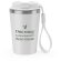 Vaso térmico Spitz de acero inoxidable reciclado con acabado mate Blanco detalle 12