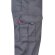 Pantalón lugh multibolsillos elástico con bolsillos de fuelle Gris detalle 26