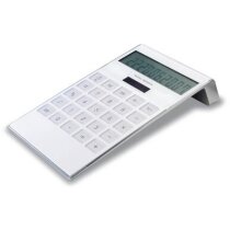 Calculadora Dual De 10 Digitos Blanca