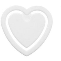 Clip con forma de corazón Clip con forma de corazón