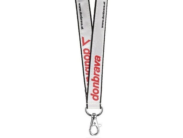 Lanyard con ribete de color personalizado Lanyard con ribete de color personalizado