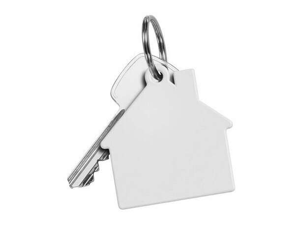 Llavero en forma casa abs personalizado Llavero en forma casa abs personalizado