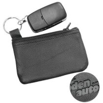 Monedero de piel con anilla para las llaves personalizado Monedero de piel con anilla para las llaves personalizado