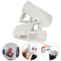 Pinza porta notas de plástico personalizada Pinza porta notas de plástico personalizada
