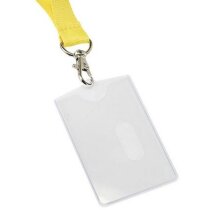 Porta acreditaciones transparente personalizada Porta acreditaciones transparente personalizada