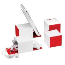 Soporte de móvil y tablet con auriculares personalizado Soporte de móvil y tablet con auriculares personalizado