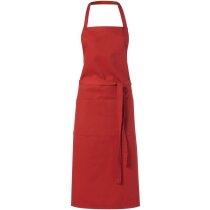 Delantal Viera sarga con bolsillos para empresa