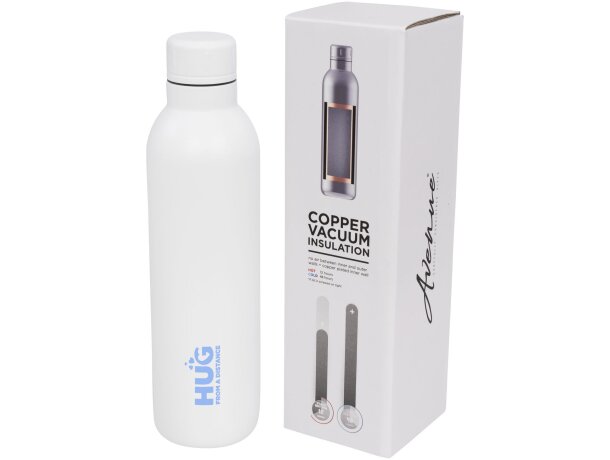 Botella de 510 ml con aislamiento de cobre al vacío Thor Blanco detalle 16