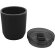 Vaso de doble pared Hudson 180ml plástico reciclado Negro intenso detalle 9