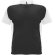Camiseta deportiva Bugatti Roly cool fit unisex Negro intenso/blanco