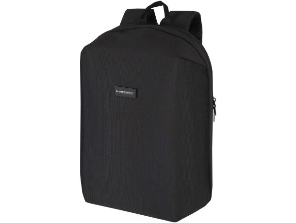 Mochila antirrobo Luma con compartimento acolchado para portátil Negro intenso detalle 1