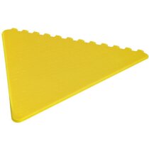 Rascador de Hielo Triangular "frosty" personalizado amarillo