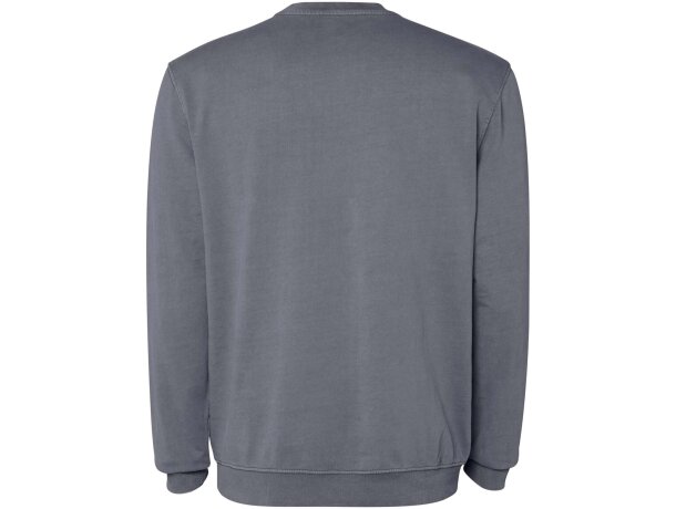 Sudadera cuello redondo unisex Jaya Roly algodón 250 g/m² Gris oscuro detalle 12