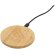 Base de carga inalámbrica de bambú certificado FSC 15W Essence Madera detalle 1