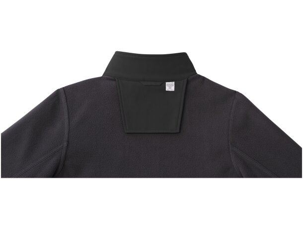 Chaqueta softshell Orion con microforro para mujer Negro intenso detalle 34