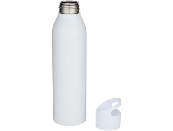 Botella Sky de acero inoxidable reciclado con asa 650 ml Blanco detalle 3