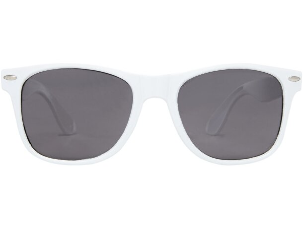 Gafas de sol Sun Ray de PET reciclado Blanco detalle 2