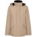 Parka acolchada America de Roly para mujer en poliéster reciclado Arena oscura