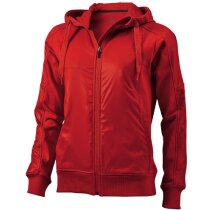 Sudadera con capucha y cremallera marca Elevate roja Sudadera con capucha y cremallera marca Elevate roja