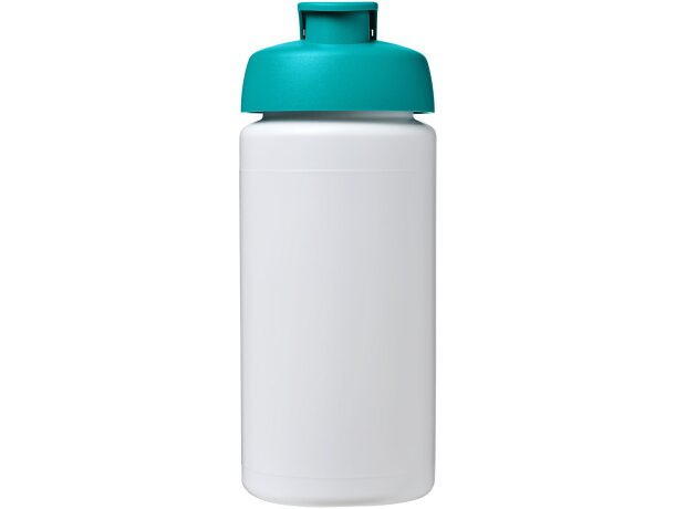 Baseline™ Plus Bidón deportivo con Tapa Flip de 500 ml con asa Blanco/azul aqua detalle 24