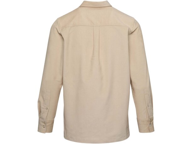Camisa unisex de pana Alum con bordado y algodón BCI detalle 6