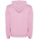 Sudadera con capucha para hombre Urban Roly Rosa claro/gris jaspeado detalle 47