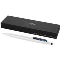 Bolígrafo puntero ligero en metal personalizado blanco Bolígrafo puntero ligero en metal personalizado blanco