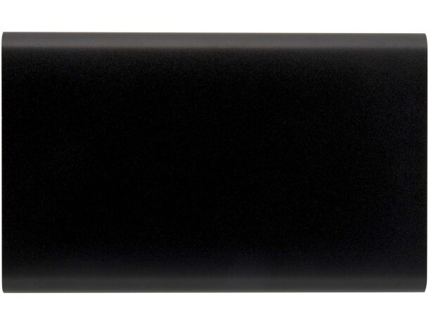 Batería externa Pep 4000 mAh aluminio reciclado certificado RCS Negro intenso detalle 2