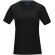 Camiseta orgánica GOTS de manga corta para mujer Azurite Negro intenso detalle 23