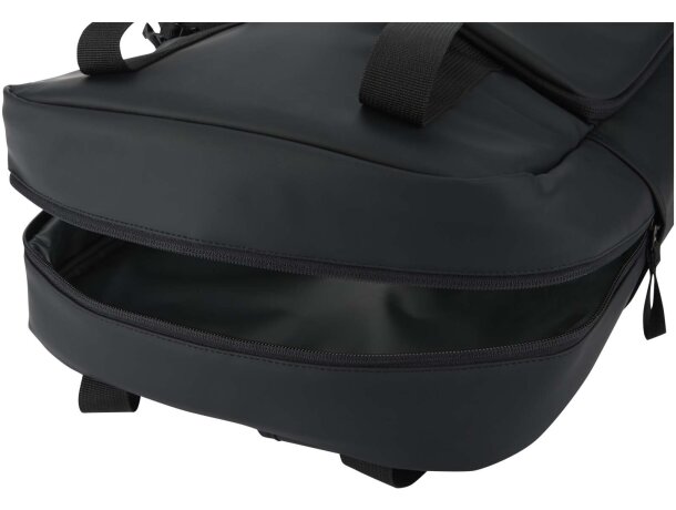 Mochila nevera Resi Plus 18L con aislamiento térmico reciclada Negro intenso detalle 4