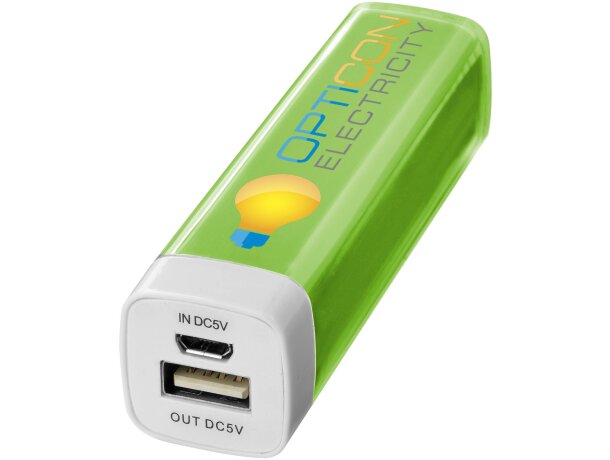 Power bank de plástico modelo flash barato