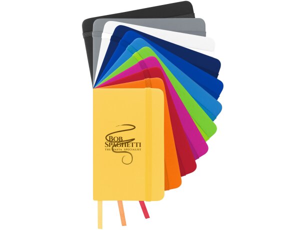 Libreta A6 "spectrum" con logo