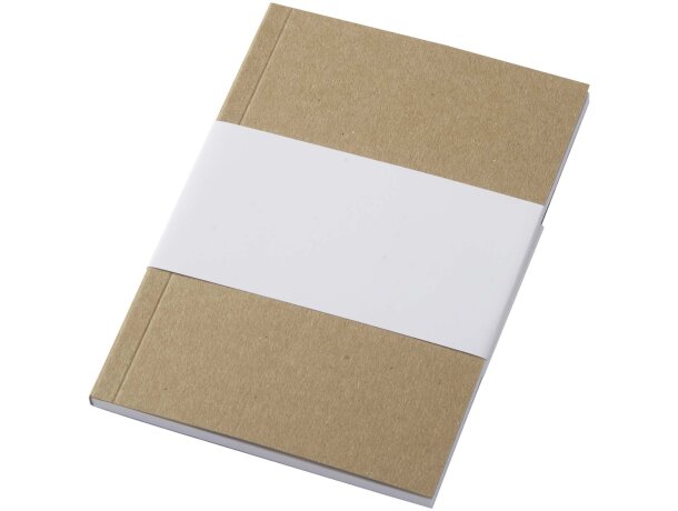 Libreta A6 tapa blanda craft Novella Austen Natural detalle 5
