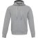 Sudadera con capucha unisex Laguna algodón BCI y poliéster Gris mezcla detalle 20