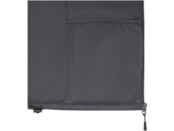 Chaqueta aislante reciclada certificada GRS Petalite hombre Gris tormenta detalle 13