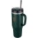 Vaso térmico con pajita Melbourne 1200ml acero reciclado Verde brillante detalle 6